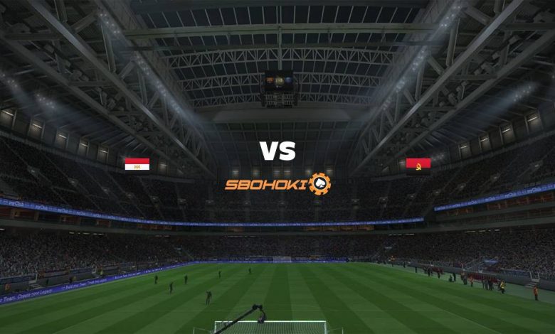 Live Streaming Egypt vs Angola 2 September 2021 1
